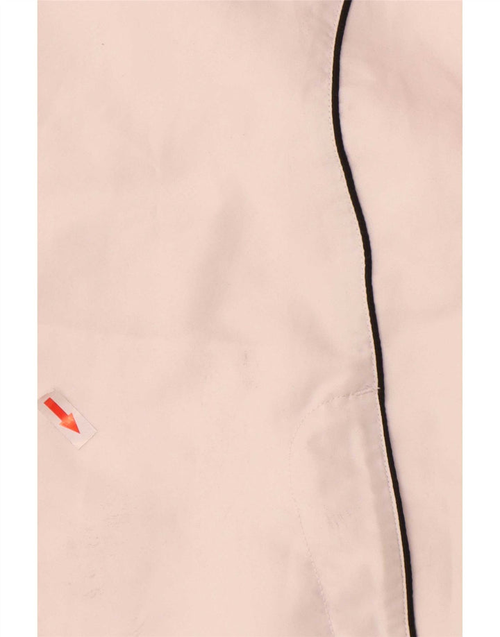 Giacca da tuta da uomo Lotto UK 38/40 Poliestere color block bianco medio