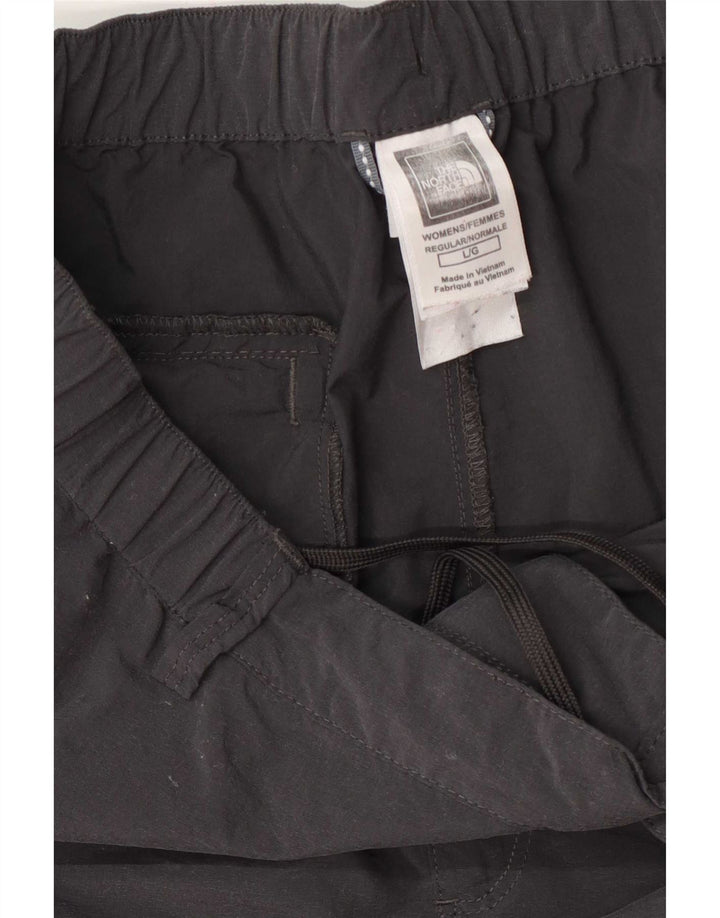 Pantaloni cargo dritti da donna The North Face Large W32 L31 nylon grigio