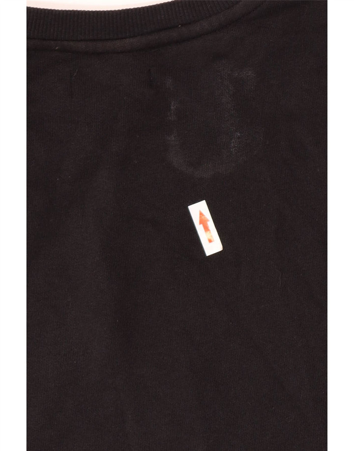 Felpa grafica da uomo Zara Maglione piccolo nero