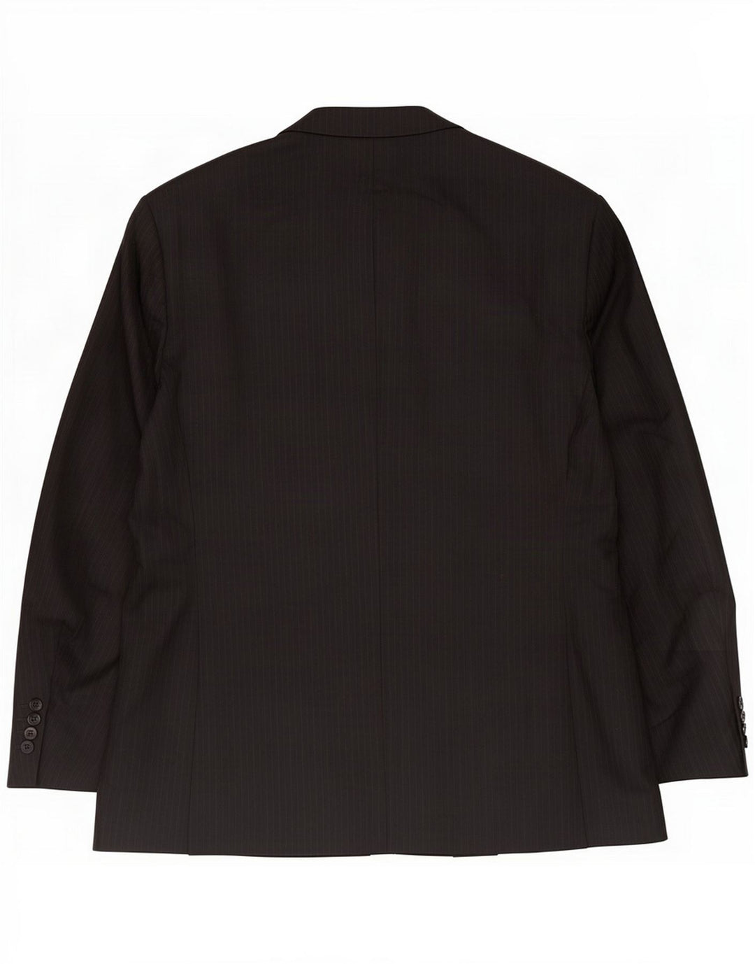 Marks & Spencer Giacca blazer a 2 bottoni da uomo UK 48 2XL Lana gessata nera