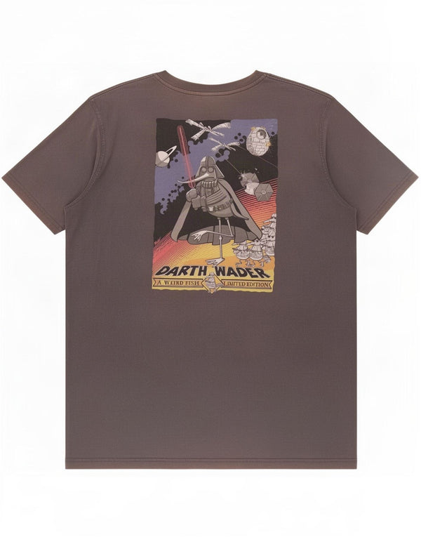 Weird Fish Mens Graphic T-Shirt Top 2XL Grey