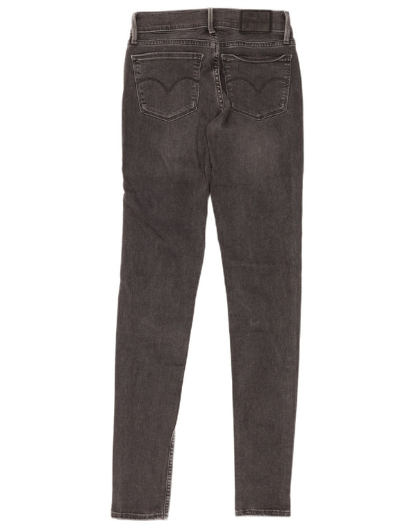 Jeans Levi's 710 Super Skinny da donna W25 L32 in cotone grigio