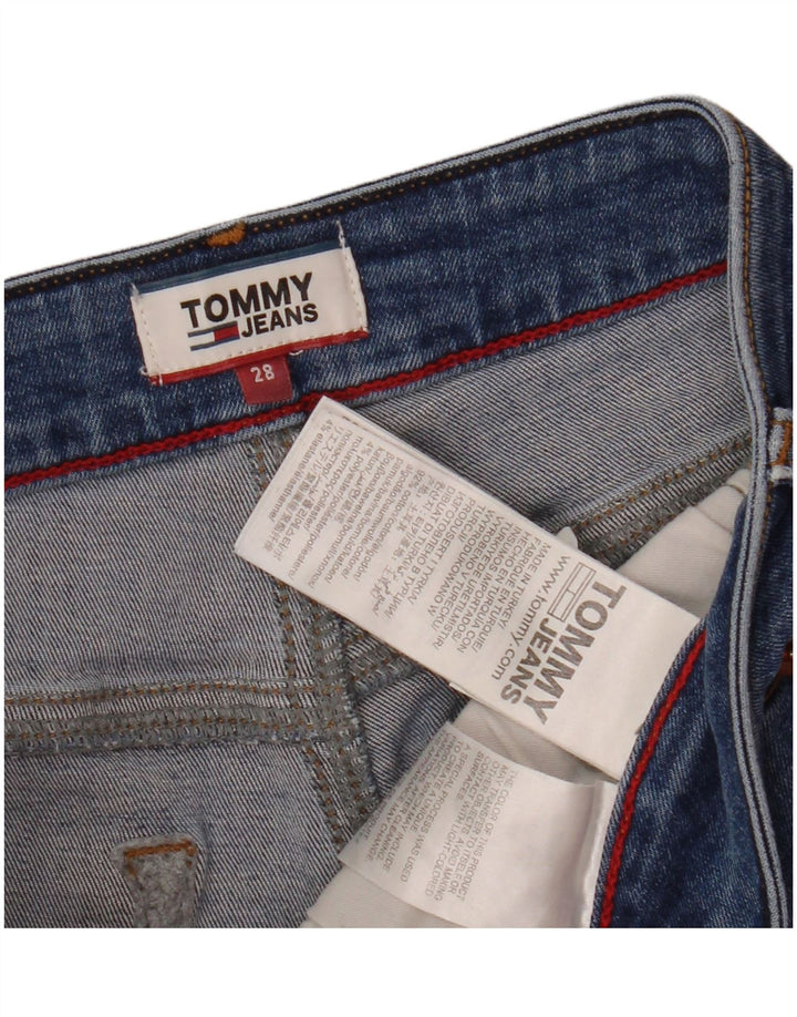 TOMMY HILFIGER Pantaloncini di jeans da donna W28 Cotone blu medio