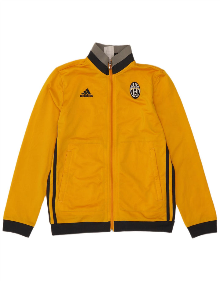 Adidas Giacca da tuta da ragazzo Juventus 11-12 anni in poliestere giallo