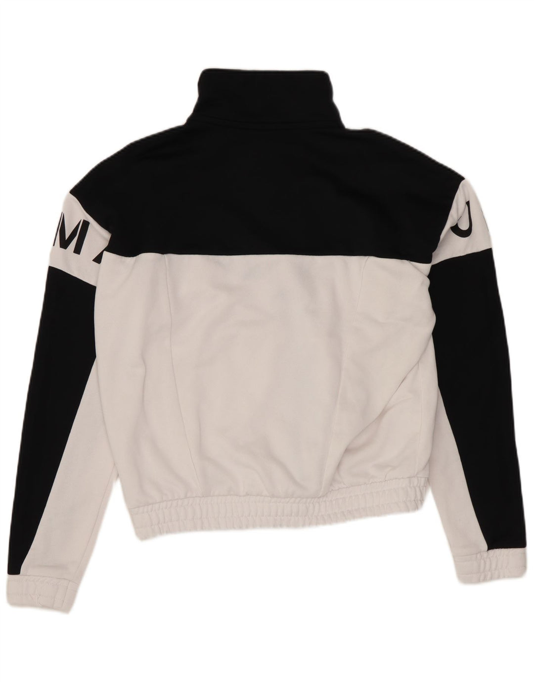 Giacca da ginnastica corta oversize da donna Puma UK 6 XS Black Colourblock