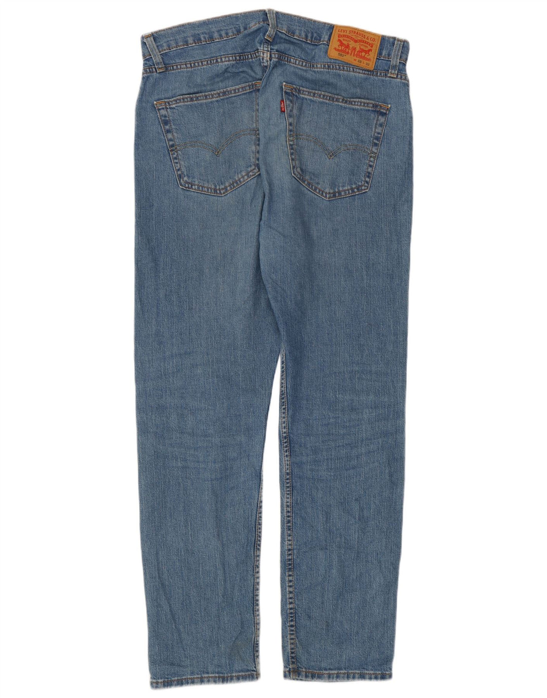 Levi's Uomo 502 Jeans affusolati W33 L32 Blu
