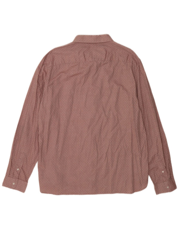 Camicia da uomo French Connection 2XL cotone maculato rosa