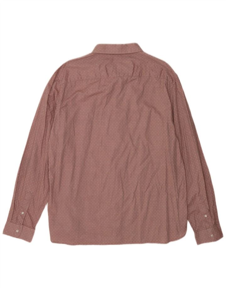 Camicia da uomo French Connection 2XL cotone maculato rosa