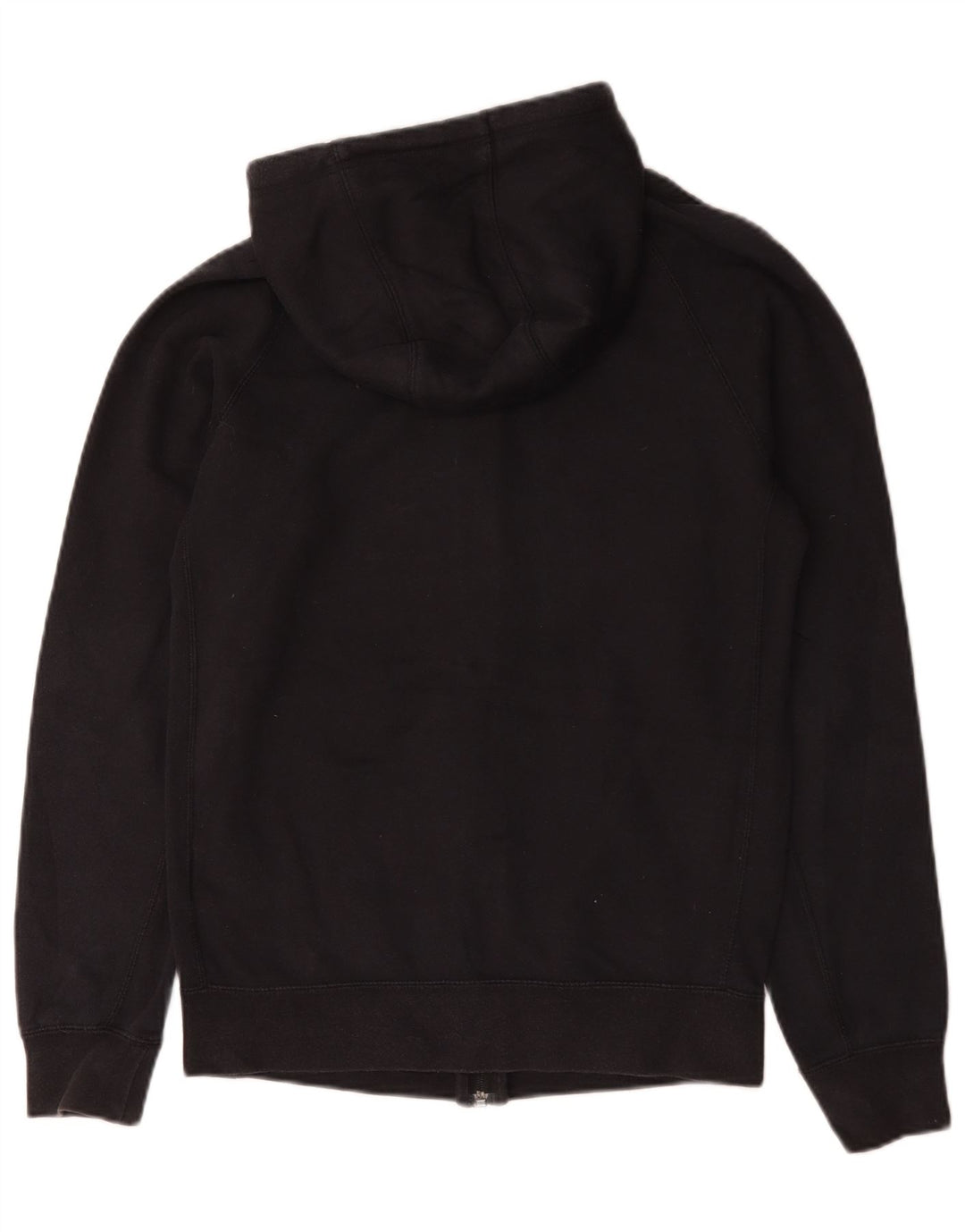 Felpa con cappuccio e zip Jordan da uomo piccola in cotone nero