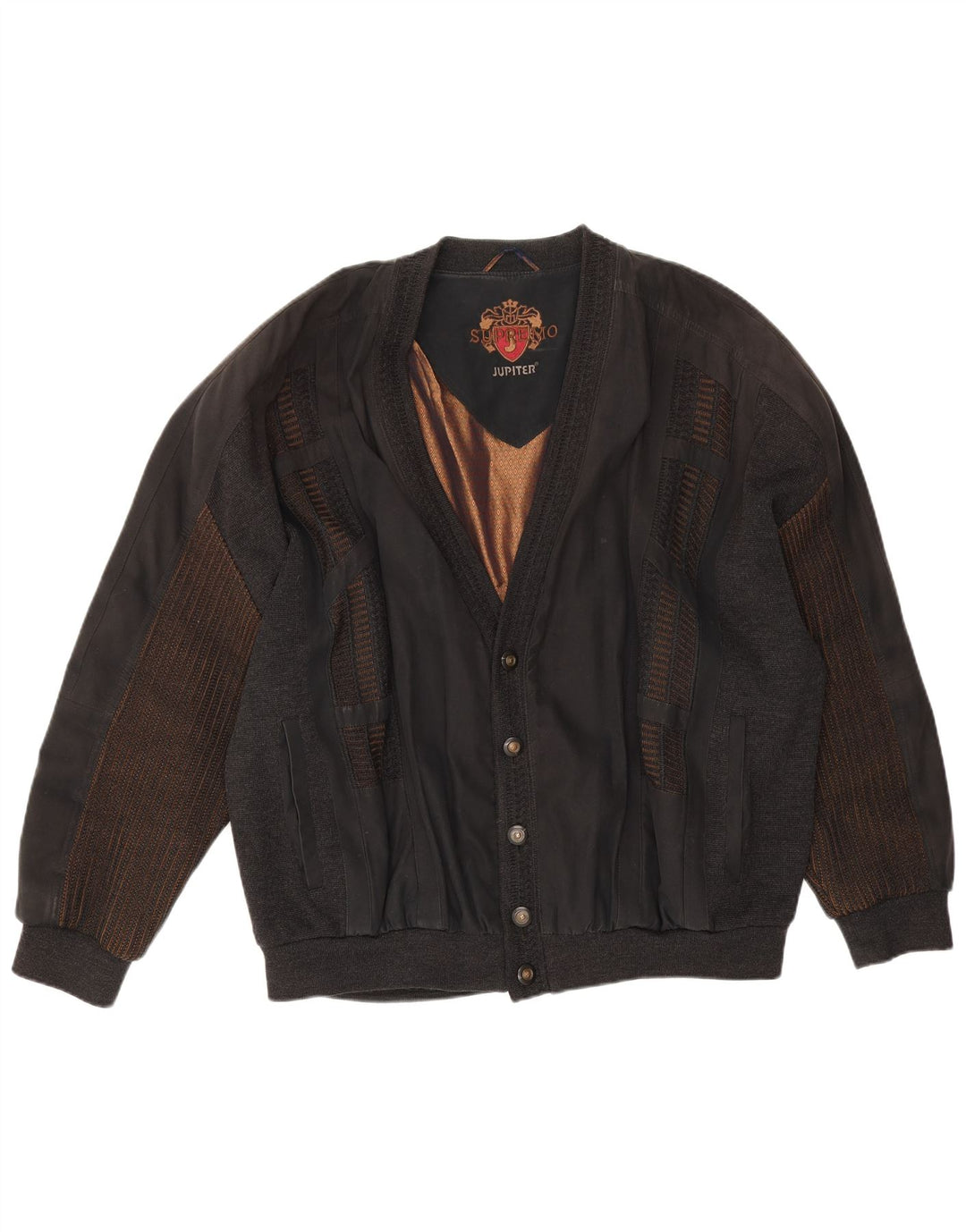 Giubbotto bomber da uomo Jupiter UK 44 2XL poliestere nero