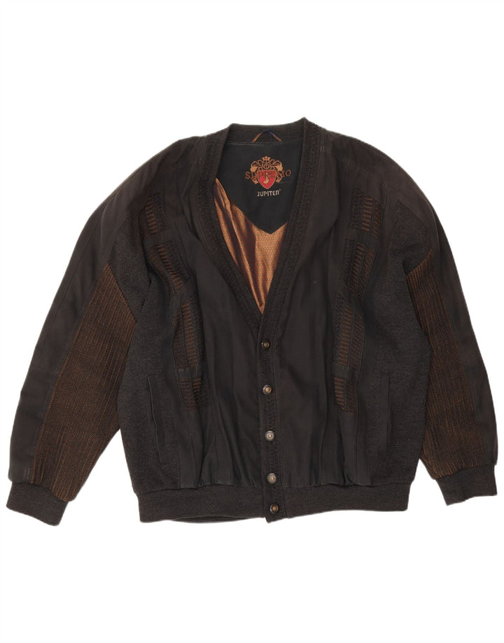 Giubbotto bomber da uomo Jupiter UK 44 2XL poliestere nero