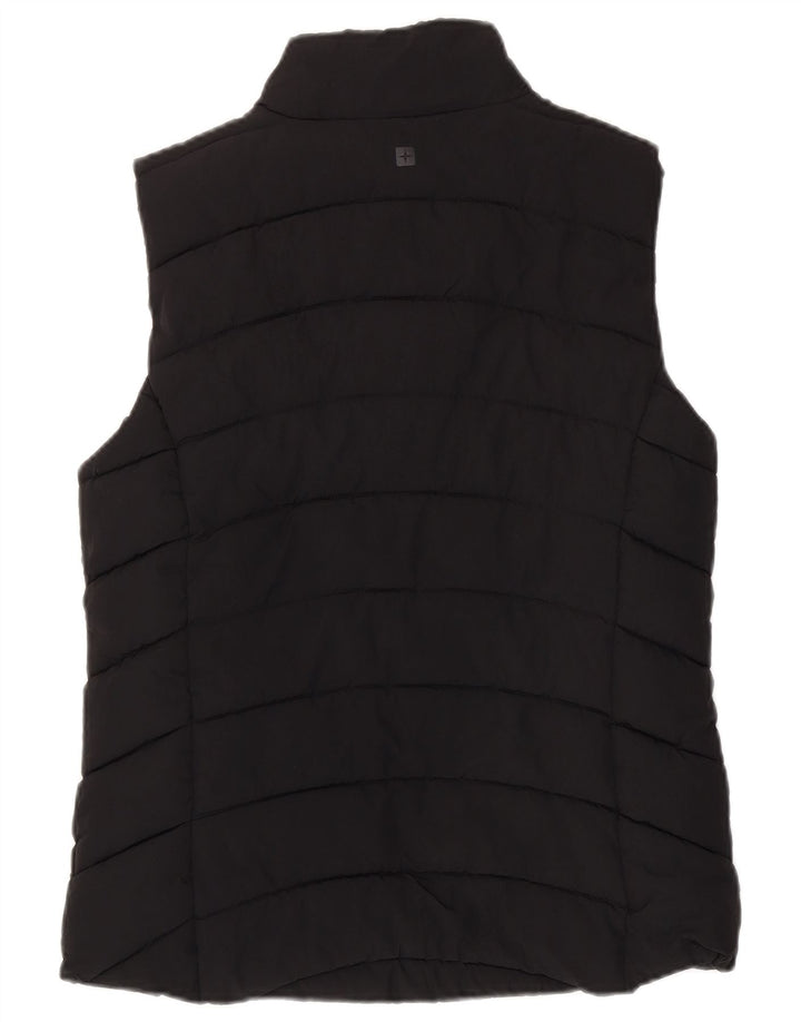 MOUNTAIN WAREHOUSE Gilet imbottito da donna UK 12 medio nero in poliammide