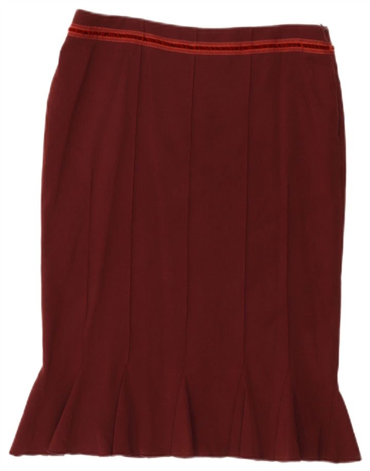 Gonna a sirena da donna Roberto Cavalli Class IT 44 Media W30 Bordeaux Lana