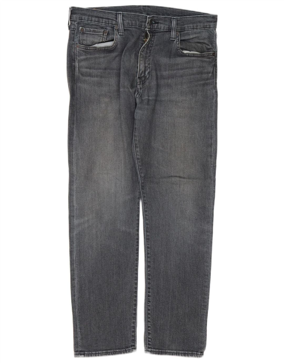 Levi's Uomo 502 Jeans affusolati W33 L30 Cotone grigio