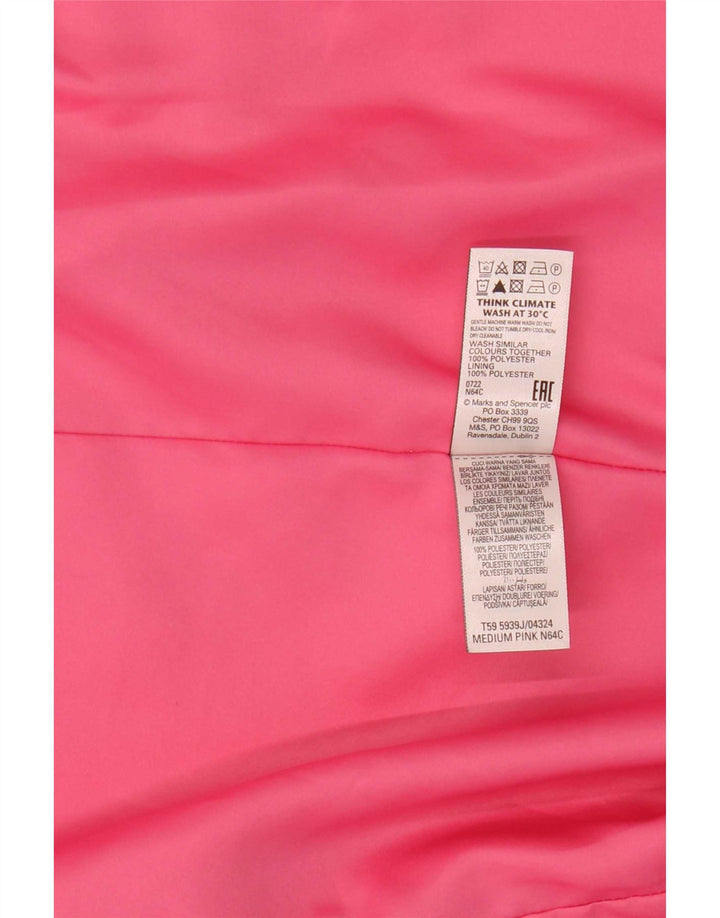 Giacca blazer aperta con maniche a 3/4 Marks & Spencer da donna UK 12 Rosa medio