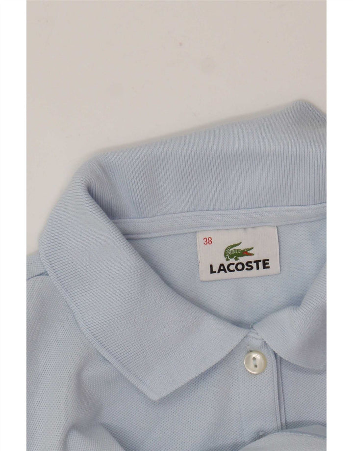 Polo da donna Lacoste taglia 38 Blu medio
