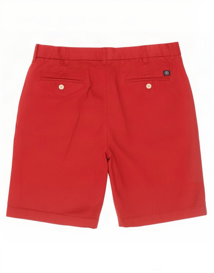 Pantaloncini chino da uomo Blue Harbour grandi W34 in cotone rosso