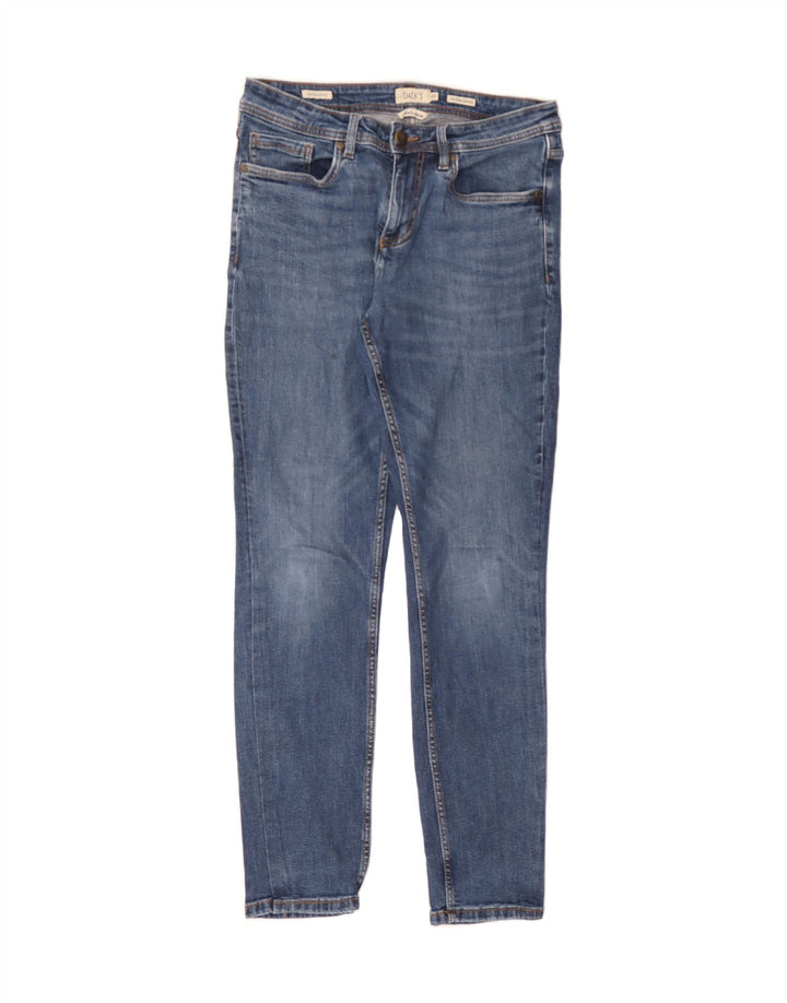 DACK'S Mens Regular Fit Slim Jeans IT 48 Medium W32 L33 Blue Cotton Vintage Dack's and Second-Hand Dack's from Messina Hembry 