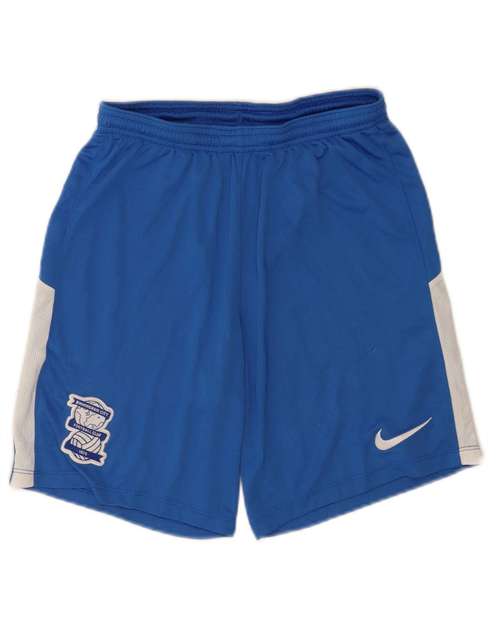 Pantaloncini sportivi Nike da uomo Dri Fit piccoli blu in poliestere color block