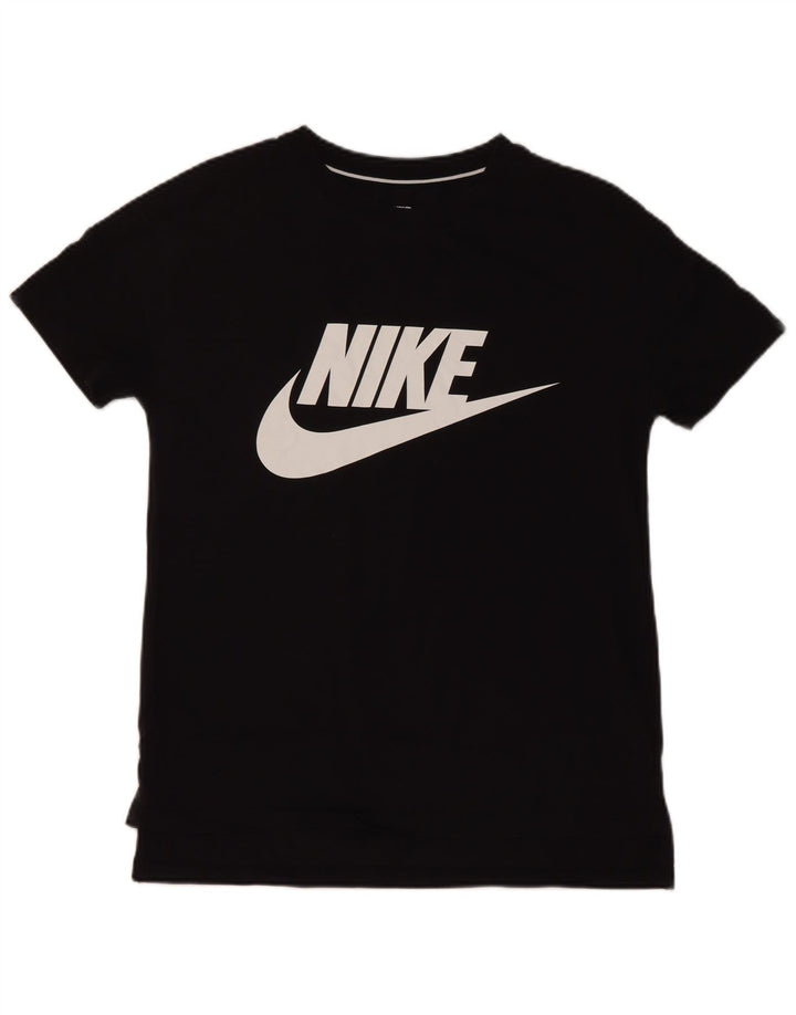 T-shirt grafica da uomo NIKE Top piccola nera
