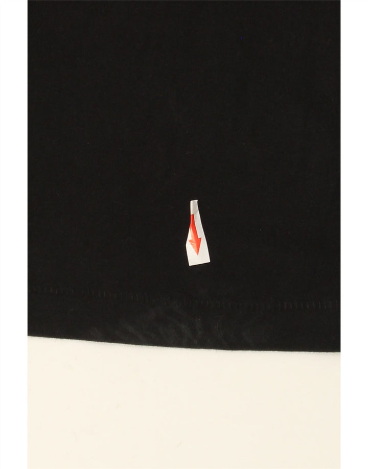 Polo da uomo French Connection grande in cotone nero