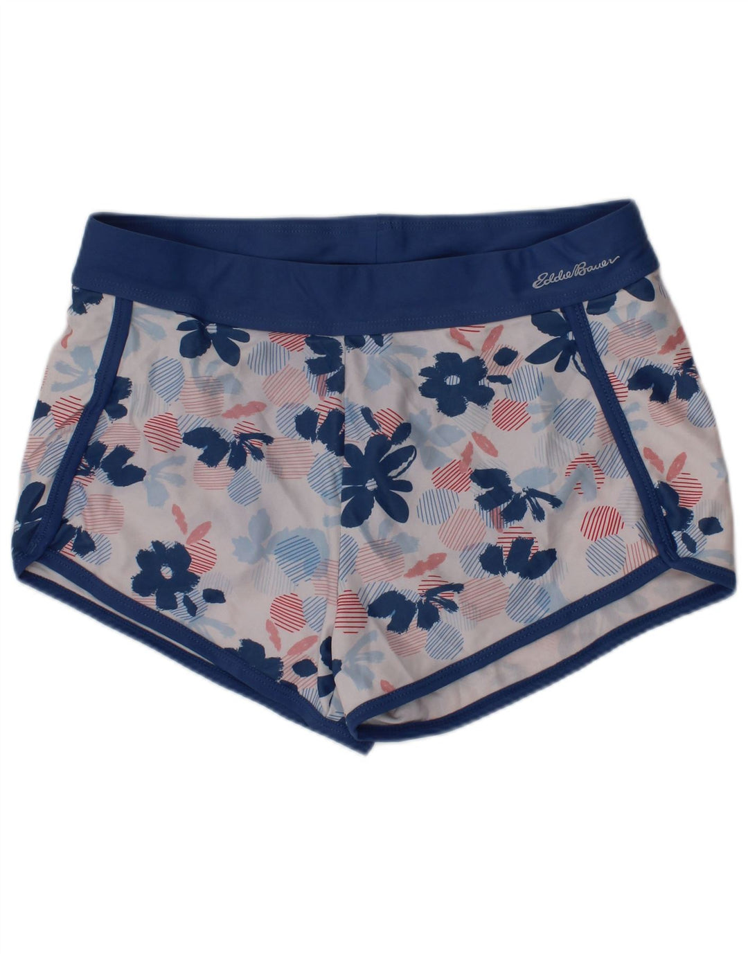 Pantaloncini da bagno per ragazze Eddie Bauer 10-11 anni Poliestere floreale blu medio