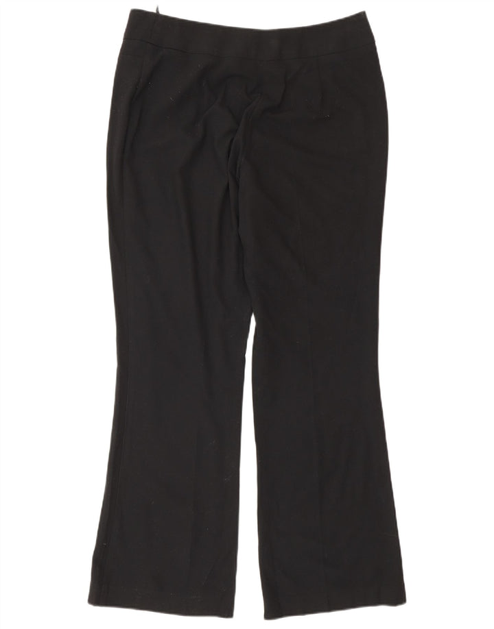 Pantaloni casual Bootcut da donna Marks & Spencer UK 12 Medio W30 L29 Nero