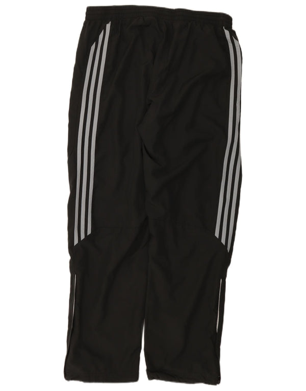 Pantaloni da tuta da uomo Adidas Large neri in poliestere