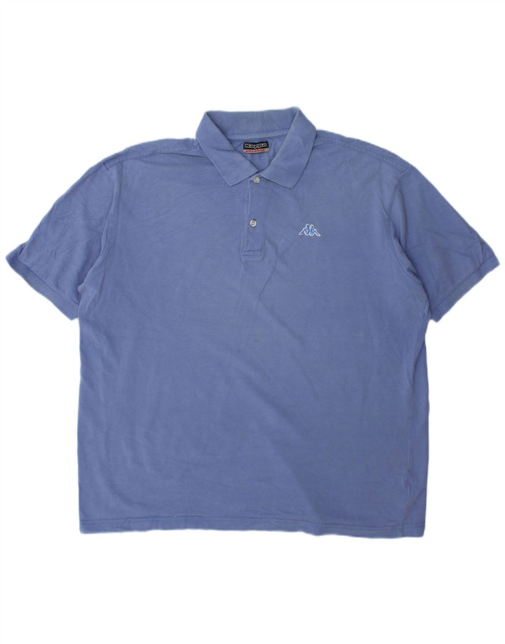 Polo Kappa Uomo 2XL Cotone Blu