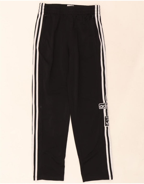 Pantaloni da tuta con grafica Adidas da ragazzo 14-15 anni in poliestere nero