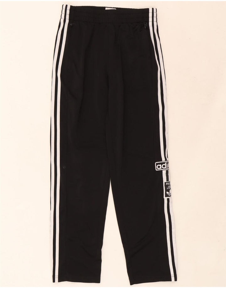 Pantaloni da tuta con grafica Adidas da ragazzo 14-15 anni in poliestere nero