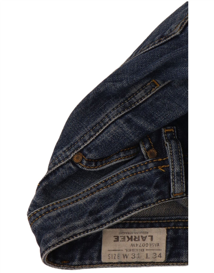 DIESEL Jeans dritti da uomo Larkee W31 L34 cotone blu