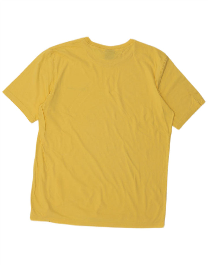 T-shirt da uomo Champion Top grande gialla