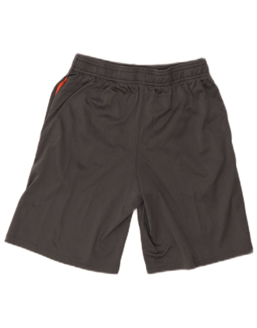 Pantaloncini sportivi UNDER ARMOUR Heat Gear Graphic da ragazzo 9-10 anni Grigio medio