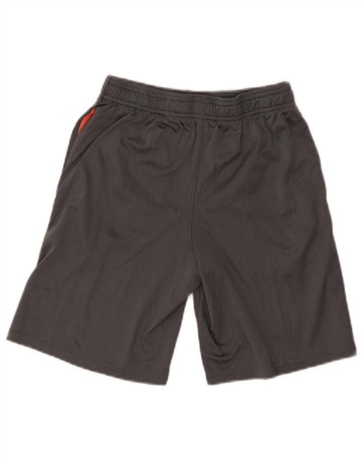 Pantaloncini sportivi UNDER ARMOUR Heat Gear Graphic da ragazzo 9-10 anni Grigio medio