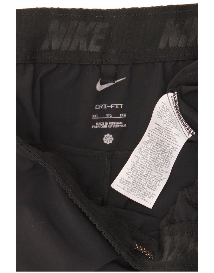 Pantaloncini sportivi Nike Dri Fit da uomo 2XL poliestere nero