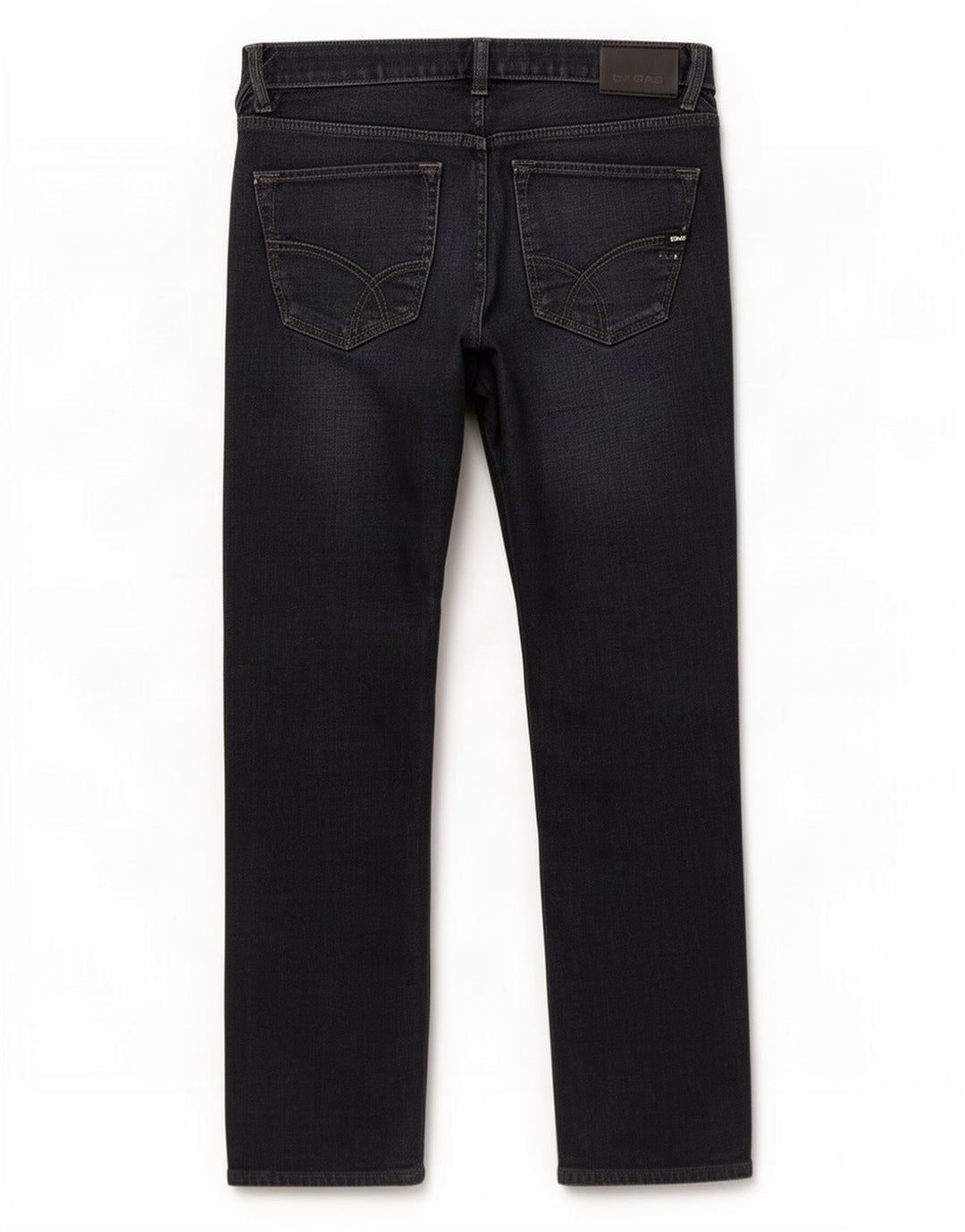 Jeans dritti da uomo Gas W36 L34 cotone blu navy
