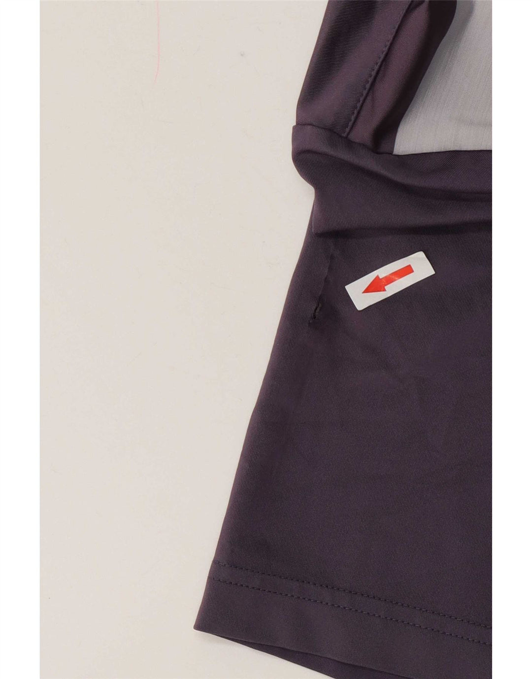 Polo da golf da uomo Adidas, grande, in poliestere a righe viola