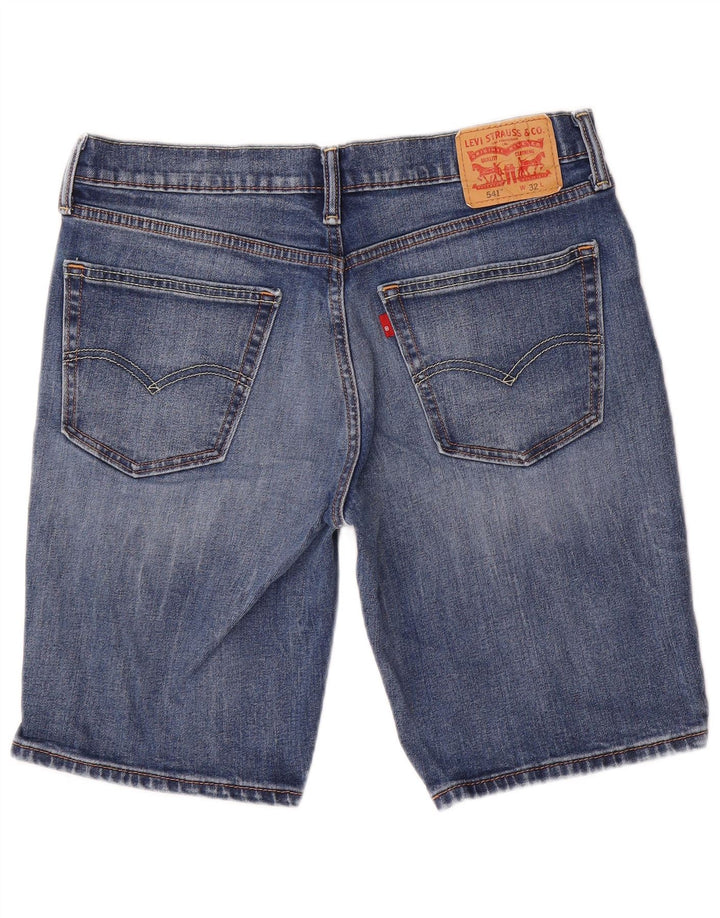Levi's Uomo 541 Pantaloncini di jeans W32 Cotone blu medio