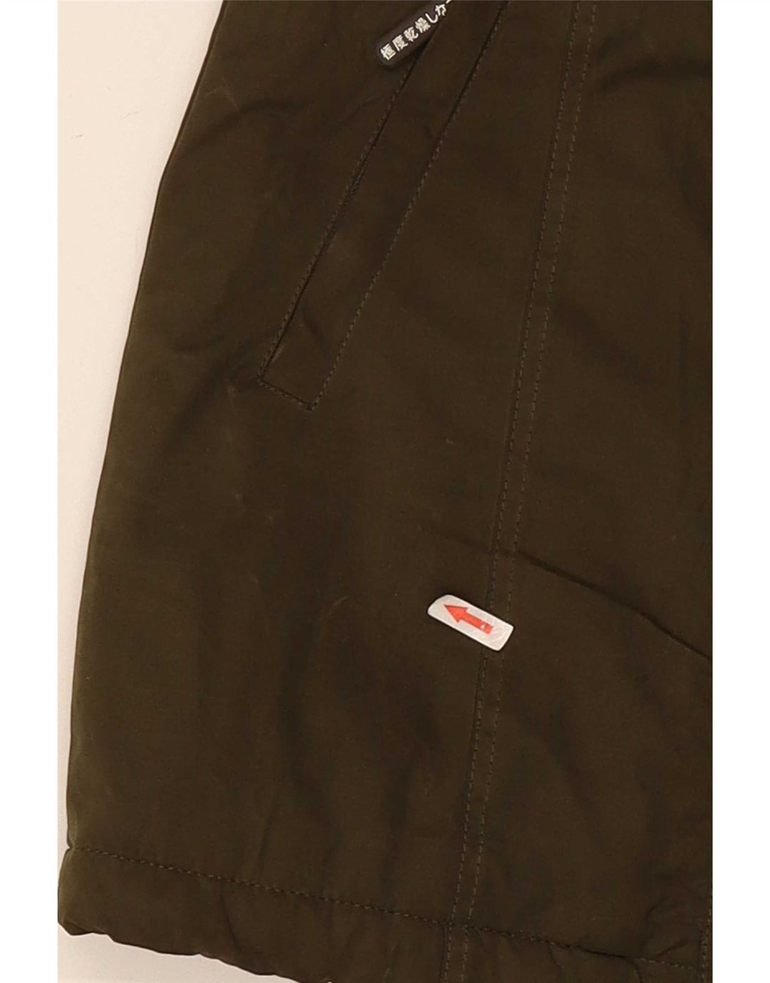 Giacca Parka da donna con cappuccio Superdry UK 14 Large Verde Poliestere
