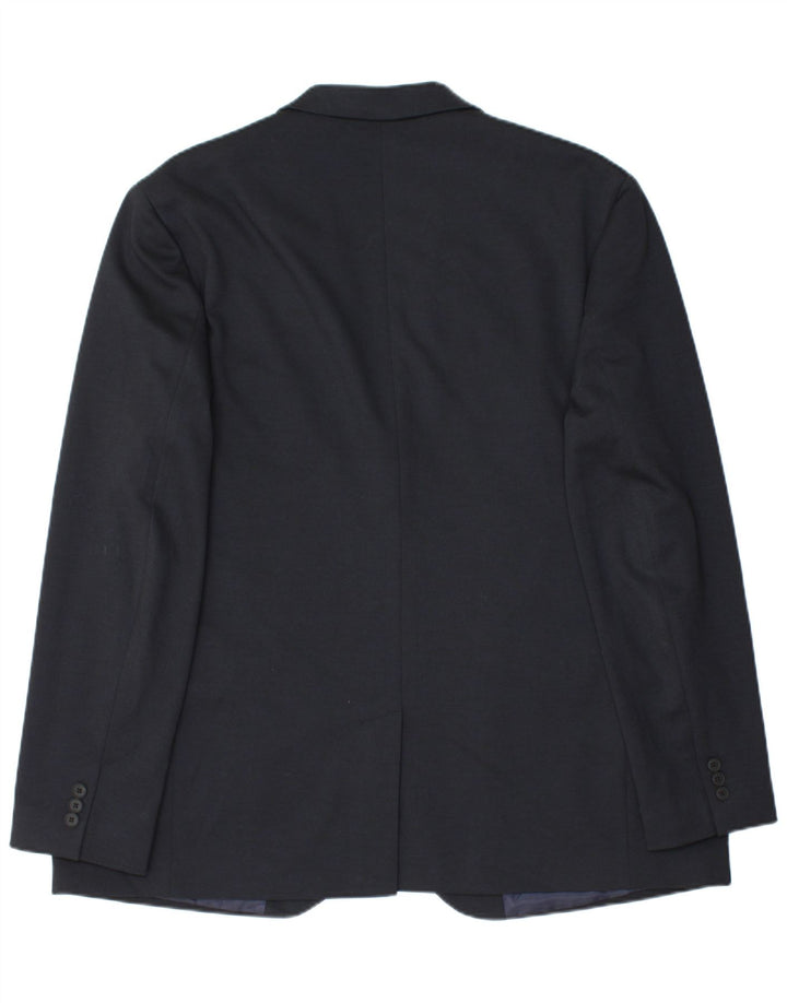 Giacca blazer slim fit autografa da uomo Marks & Spencer UK 48 4XL Blu navy