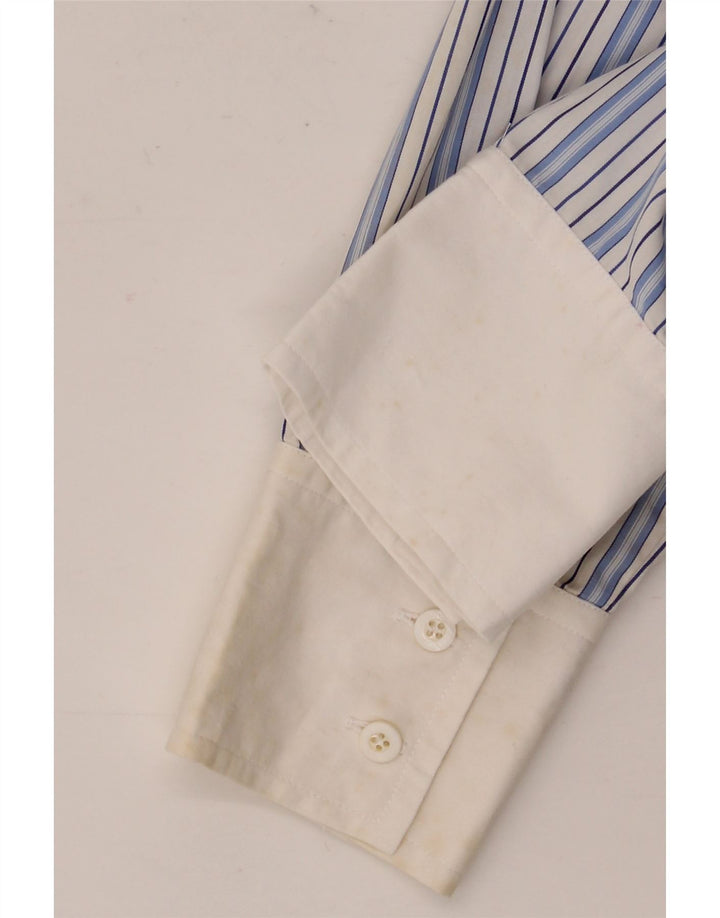 Camicia formale da donna Massimo Dutti EU 38 piccolo cotone a righe blu