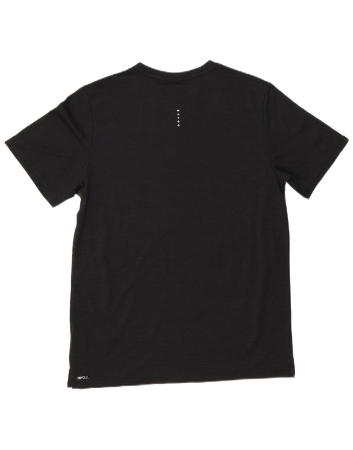 T-shirt da uomo Puma Top media nera in poliestere
