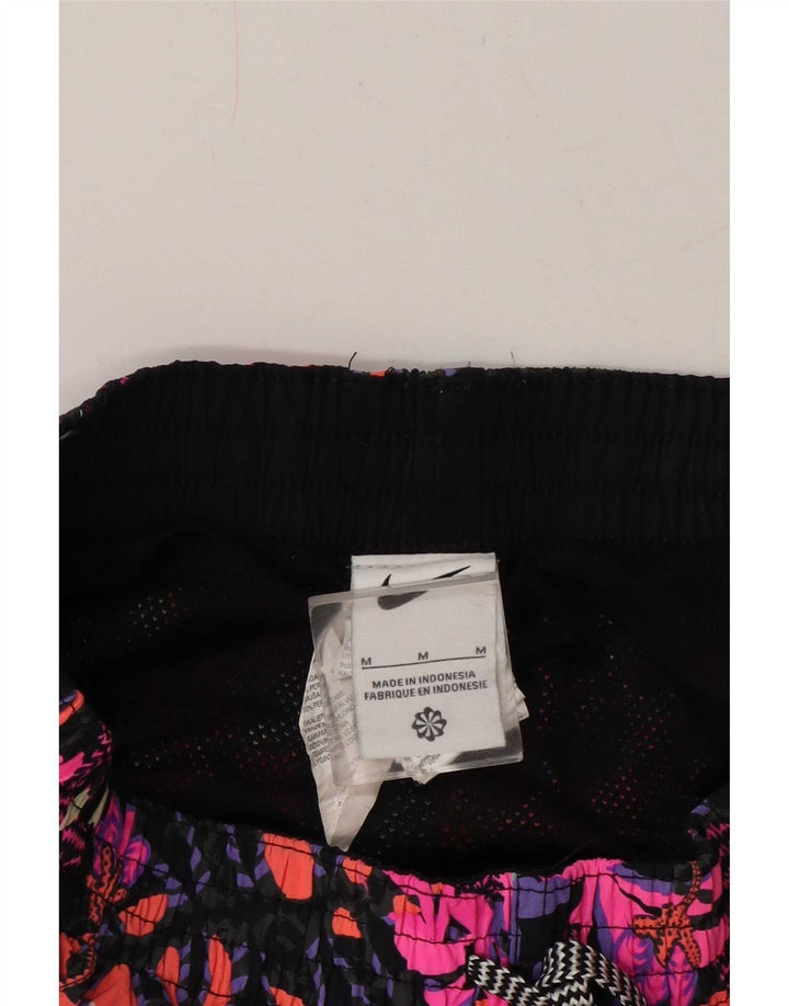 Pantaloncini sportivi Nike da uomo medi in poliammide floreale multicolore