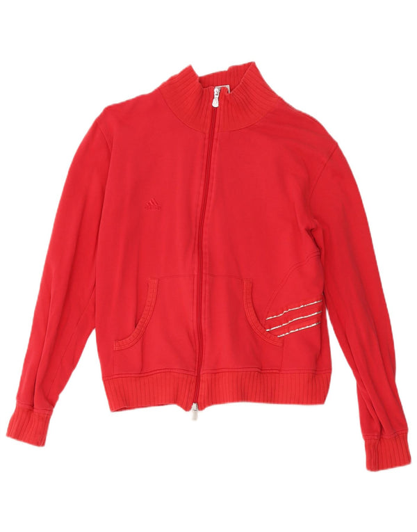 Giacca Top Tuta Adidas Bambina 13-14 Anni XL Rosso Cotone