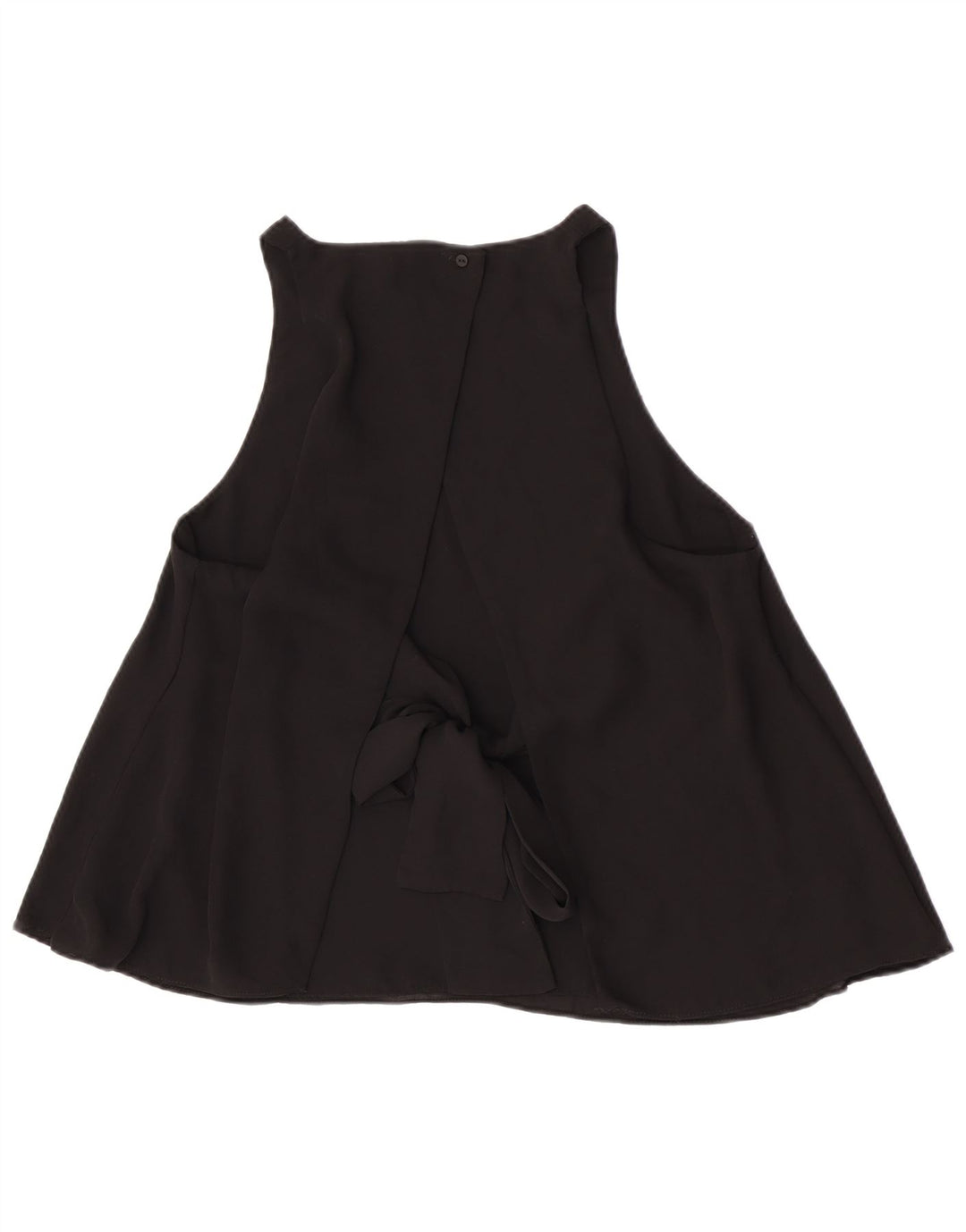 Camicetta senza maniche da donna Zara UK 14 grande nera