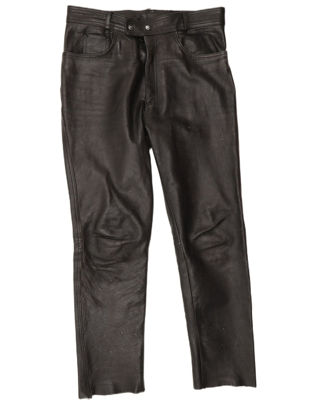 Pantaloni in pelle da uomo Heros By Held W32 L30 Pelle nera