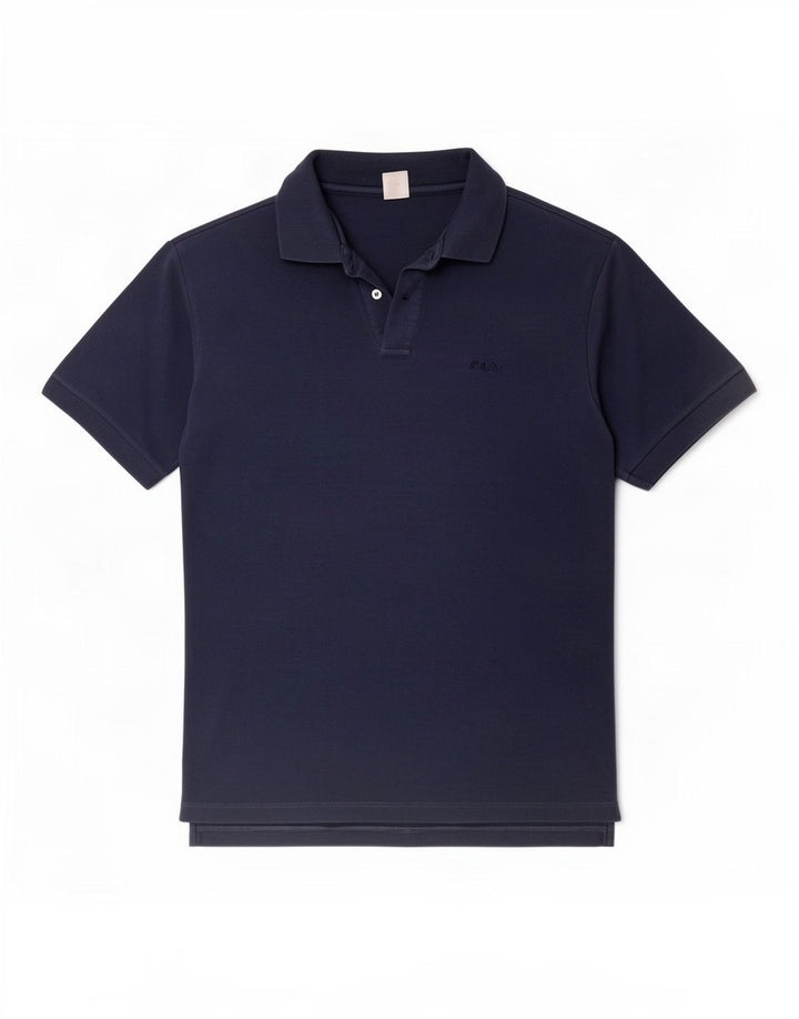 Polo Uomo Fila IT 50 Medio Blu Navy Cotone