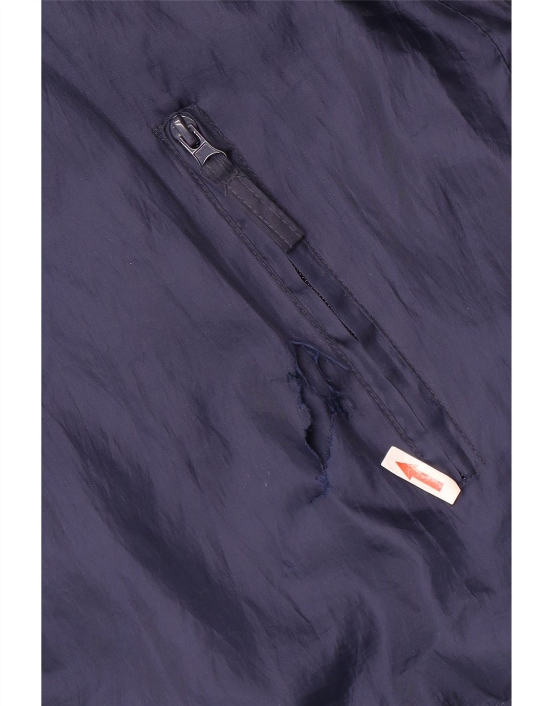 Giacca antipioggia da uomo Diadora vestibilità ampia UK 38 medio blu navy poliestere