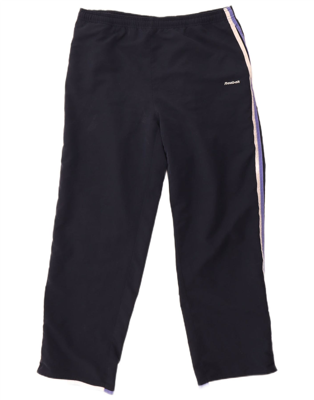 Pantaloni da tuta da donna Reebok UK 14 Large in poliestere blu navy